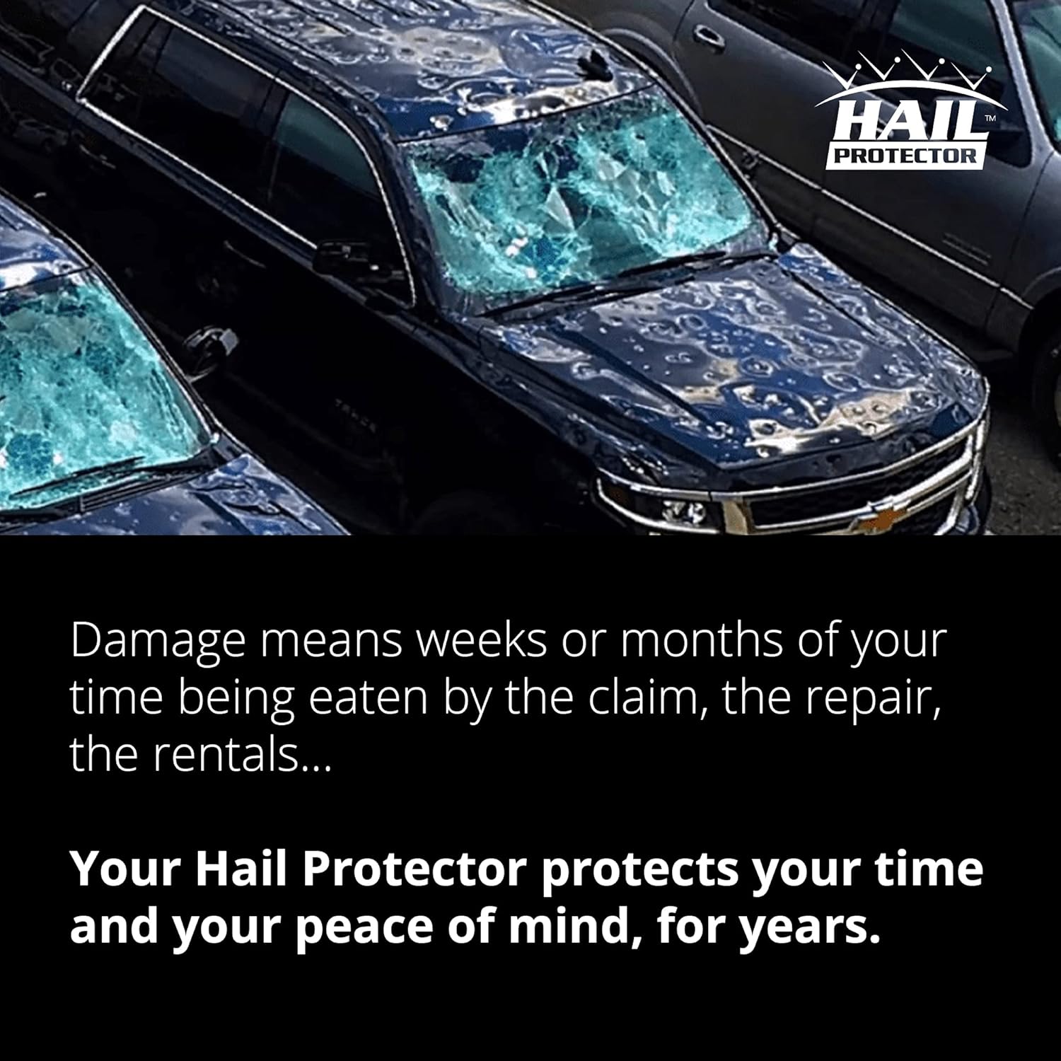 Hail Protector SUV2 Portable Cover System for Truck, SUV and Van S447272
