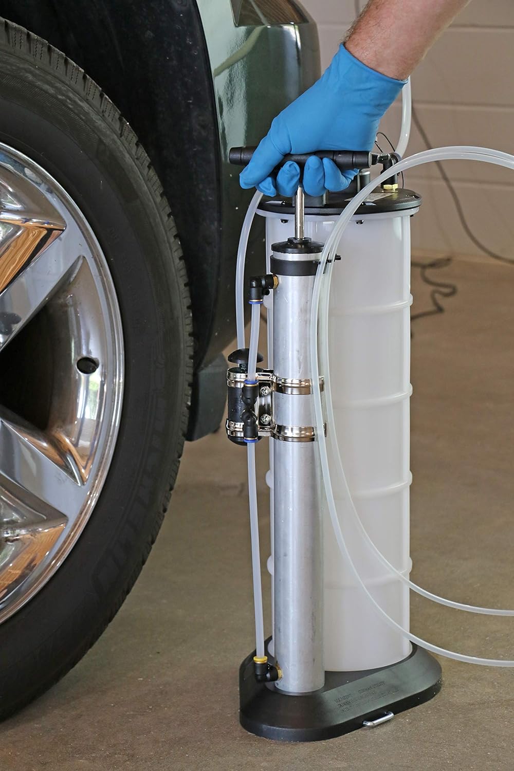 Mityvac 7201 Manual Fluid Evacuator Plus with 2.3 Gallon Reservoir K7750