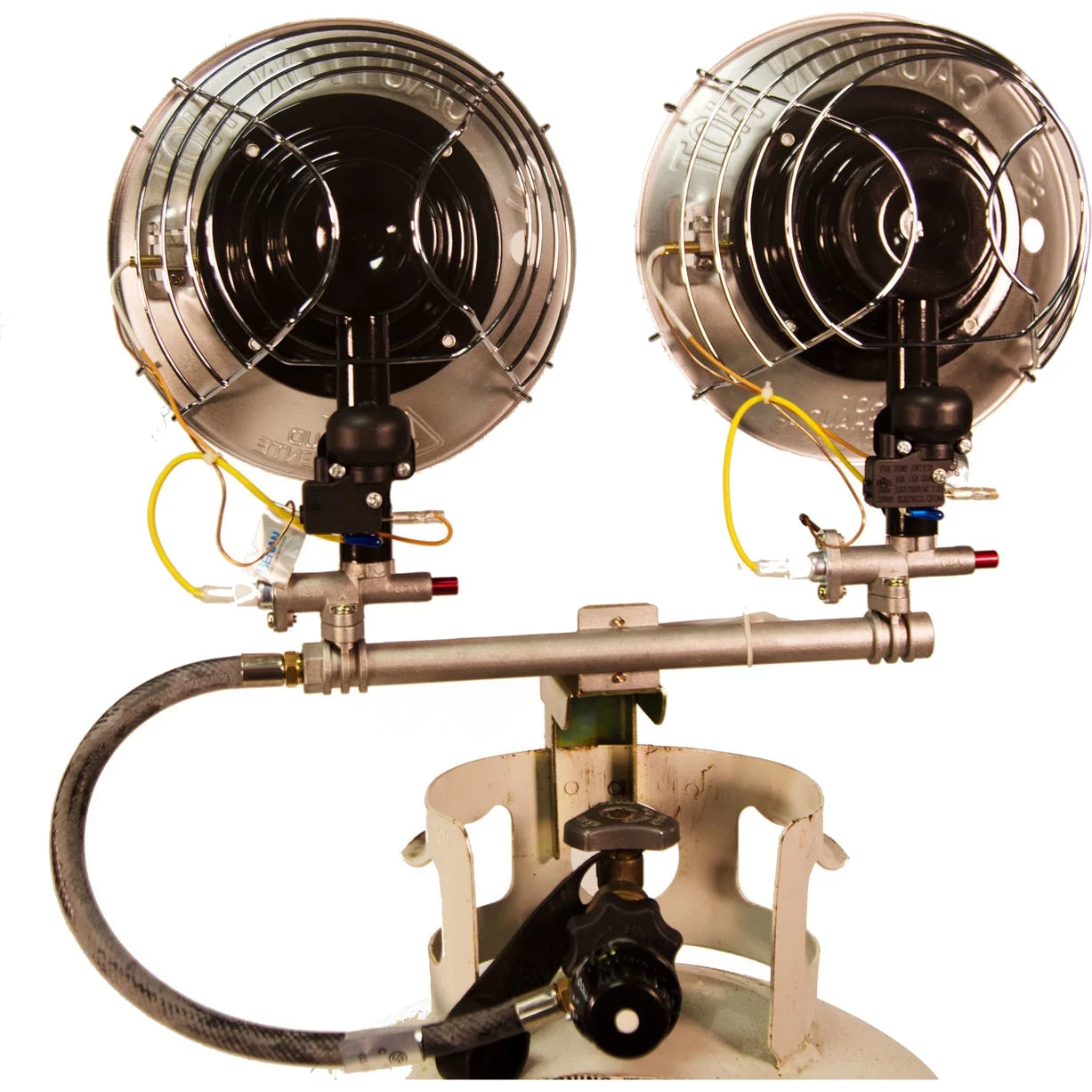 Dura Heat TT-30CSA Double Burner Propane Tank Top Radiant Heater W69640