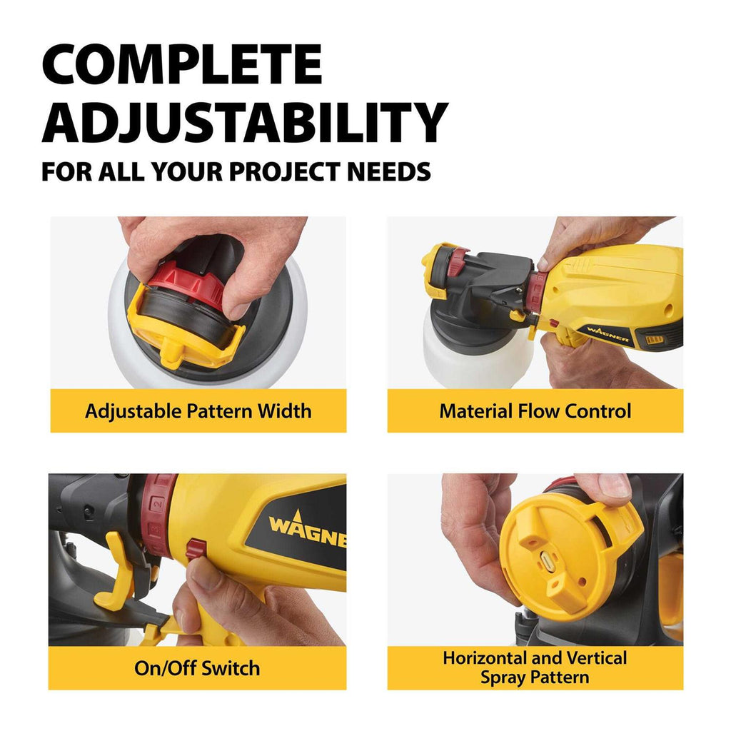 Wagner Control Spray QX5 Electric Handheld HVLP Stain Sprayer G9294