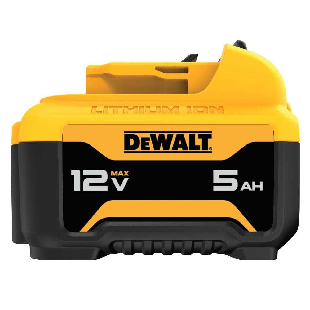 DEWALT 12V MAX 5.0Ah Lithium Ion Battery DCB126-2 B51821