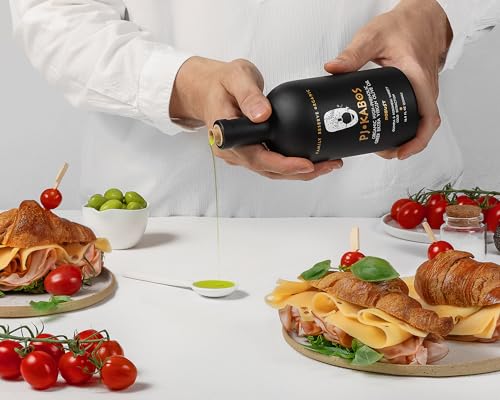 P.J. KABOS USDA Organic Greek Extra Virgin Olive Oil, 16.9 oz Bottle U512