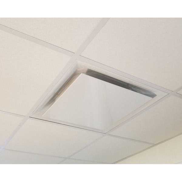 American Louver STR-PQ-14W Stratus Plastic Plaque Diffuser - Shop Hardware Tools Online Store