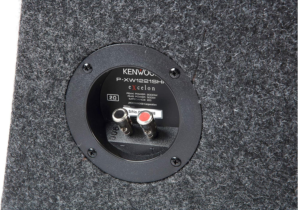 Kenwood Excelon P-XW1221SHP 12" Preloaded Ported Subwoofer Enclosure U1792