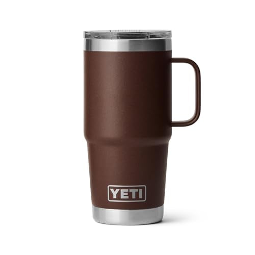 YETI Rambler 20 oz Stainless Steel Travel Mug with Stronghold Lid L9345
