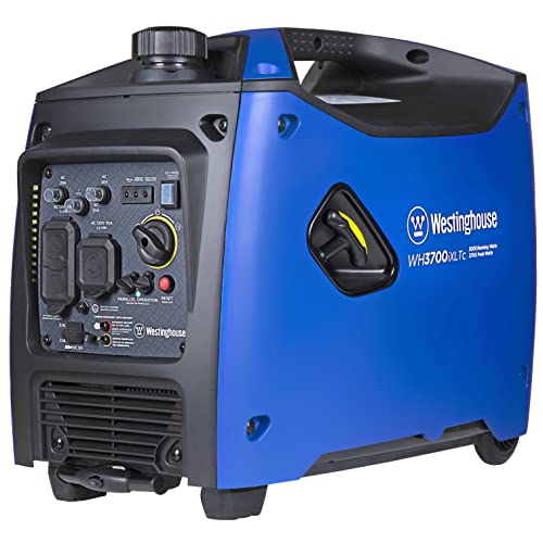 Westinghouse 5000 Peak Watt Dual Fuel Portable Inverter Generator, Remote Electric Start E228