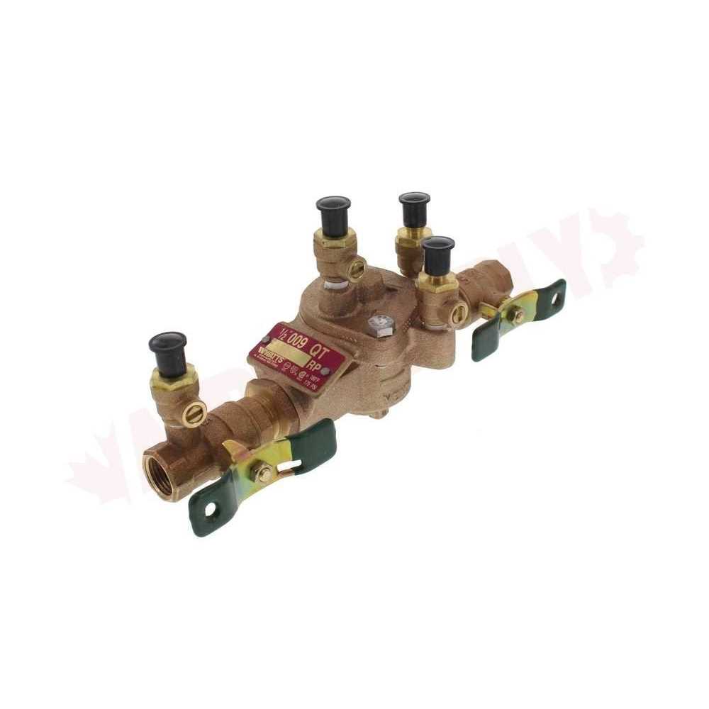Watts 1/2 009-QT Backflow Preventer E931295