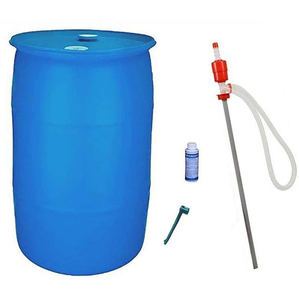 55 Gallon Emergency Water Barrel Storage Combo Pack - Shop Hardware Tools Online Store