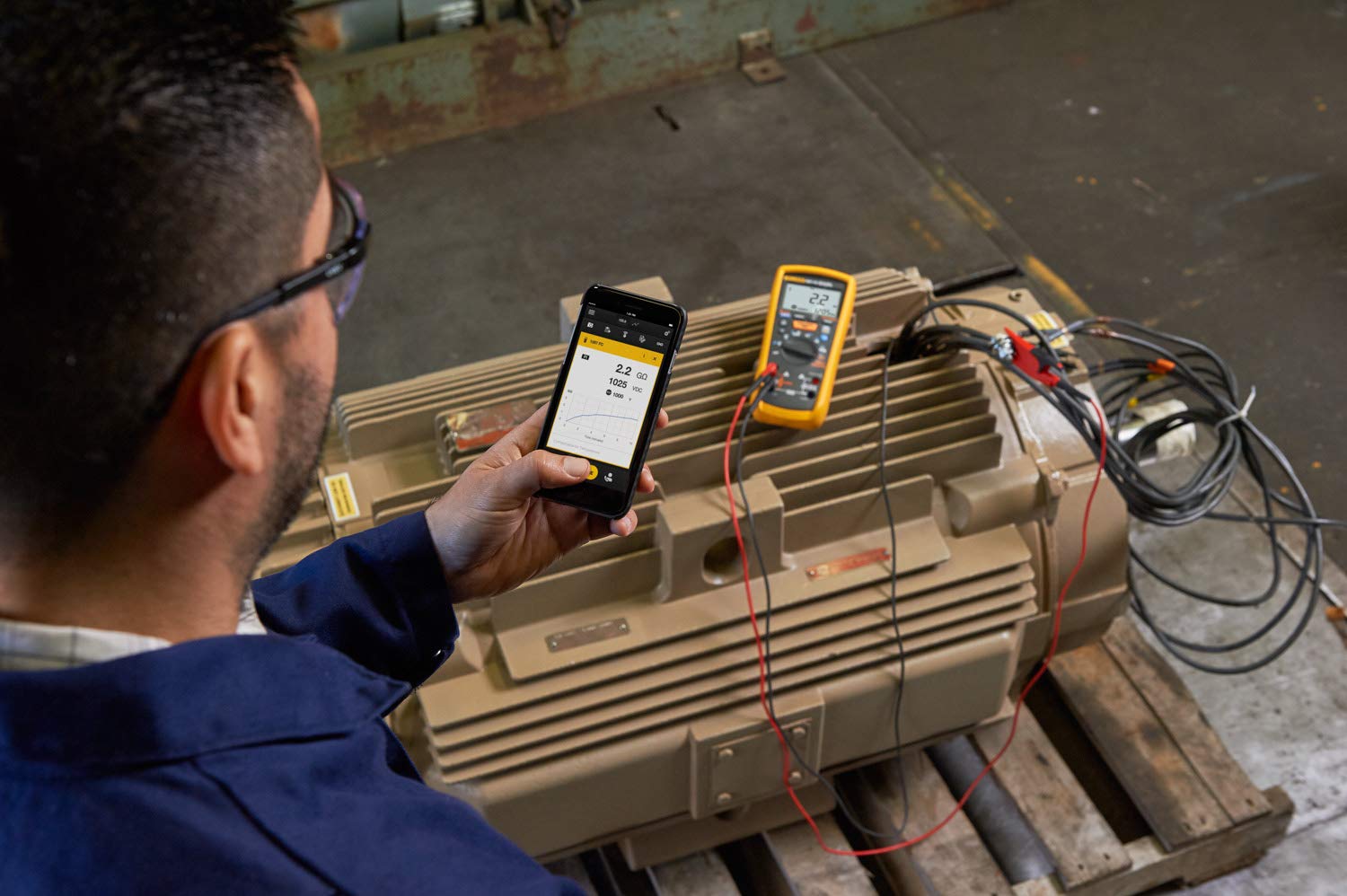 Fluke 1587 FC 2-In-1 Insulation Multimeter J6432