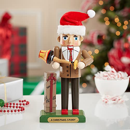 Kurt Adler 11" A Christmas Story Mr. Parker with Leg Lamp Nutcracker W1505