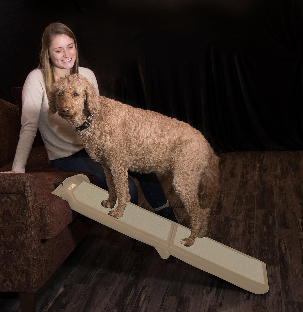 Pet Gear Travel Lite Bi-Fold Ramp for Cats/Dogs, 42" L, Tan M699364
