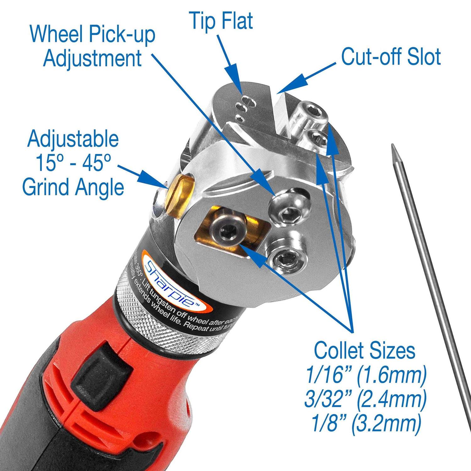 Sharpie DXCL Cordless Tungsten Sharpener Grinder U39326