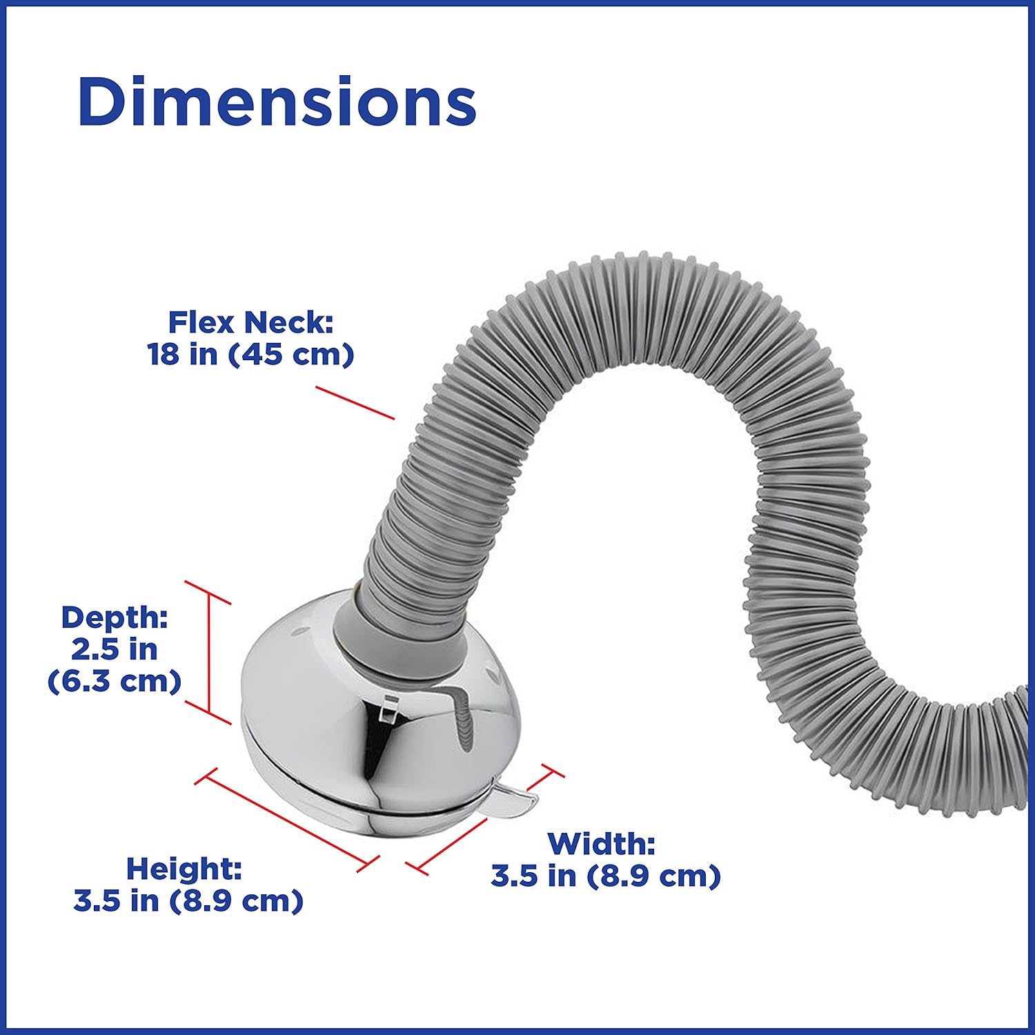 Waterpik Flexible Neck Adjustable Shower Head 6 Mode Chrome NSL-603E Pack of 2 P74182