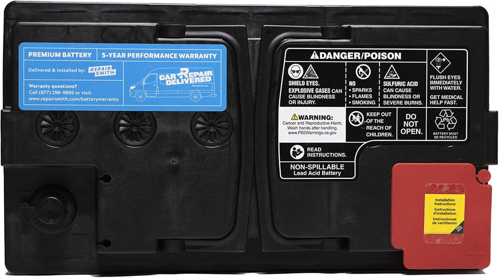 RepairSmith H7/94R AGM Car Battery, 850 CCA A33093