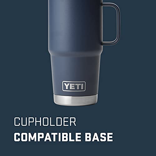 YETI Rambler 20 oz Stainless Steel Travel Mug with Stronghold Lid L9345