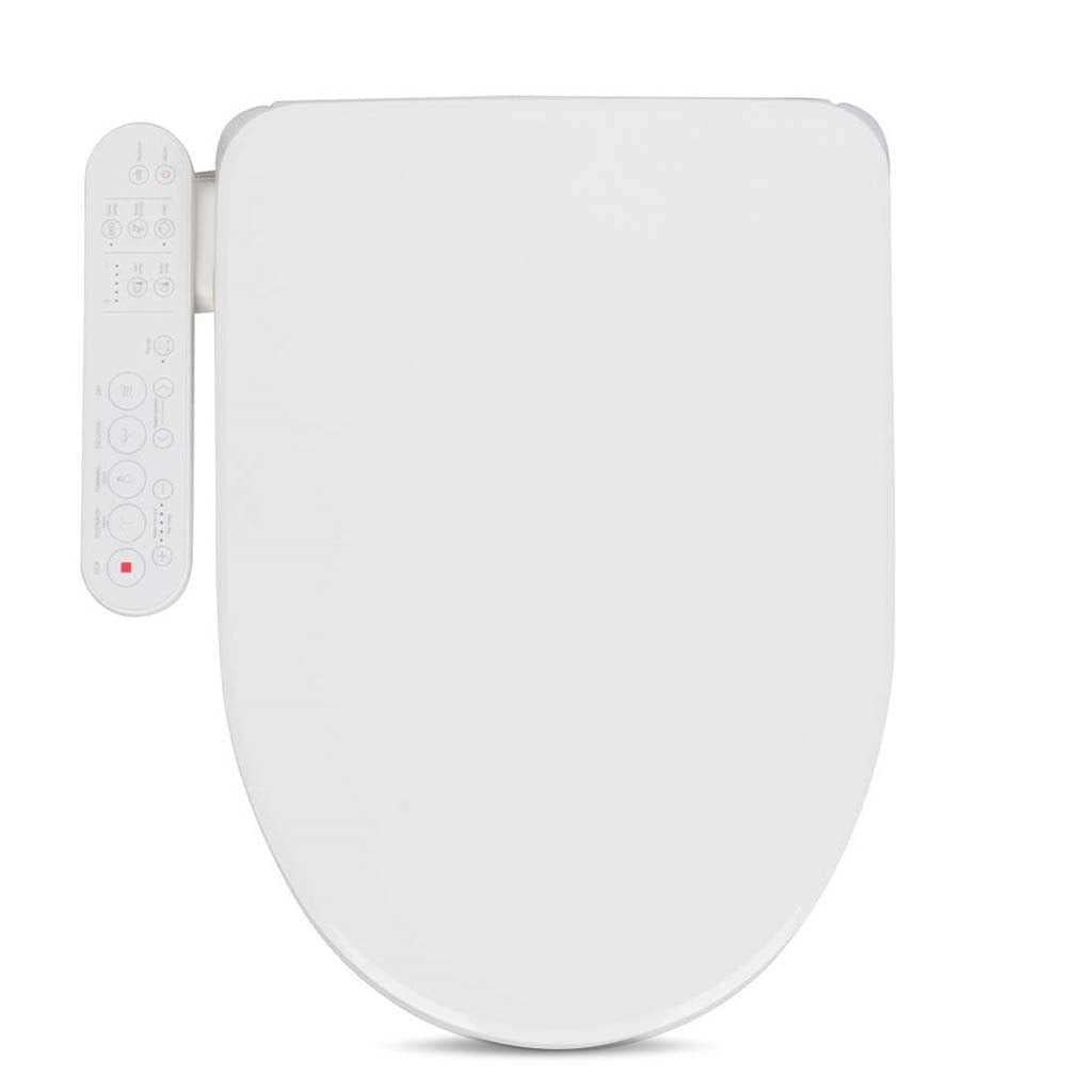 Alpha Bidet UX Pearl Bidet Toilet Seat Elongated White N376