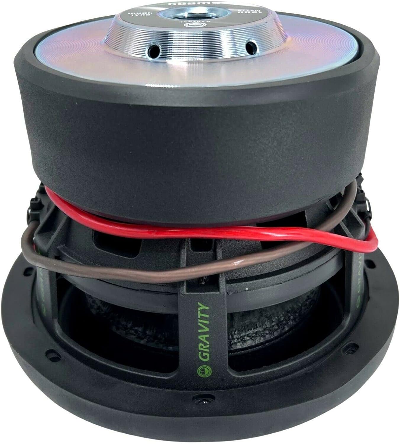 2X Gravity 8 Inch 1200 Watt Car Audio Subwoofer Pair 4 Ohm DVC E165066