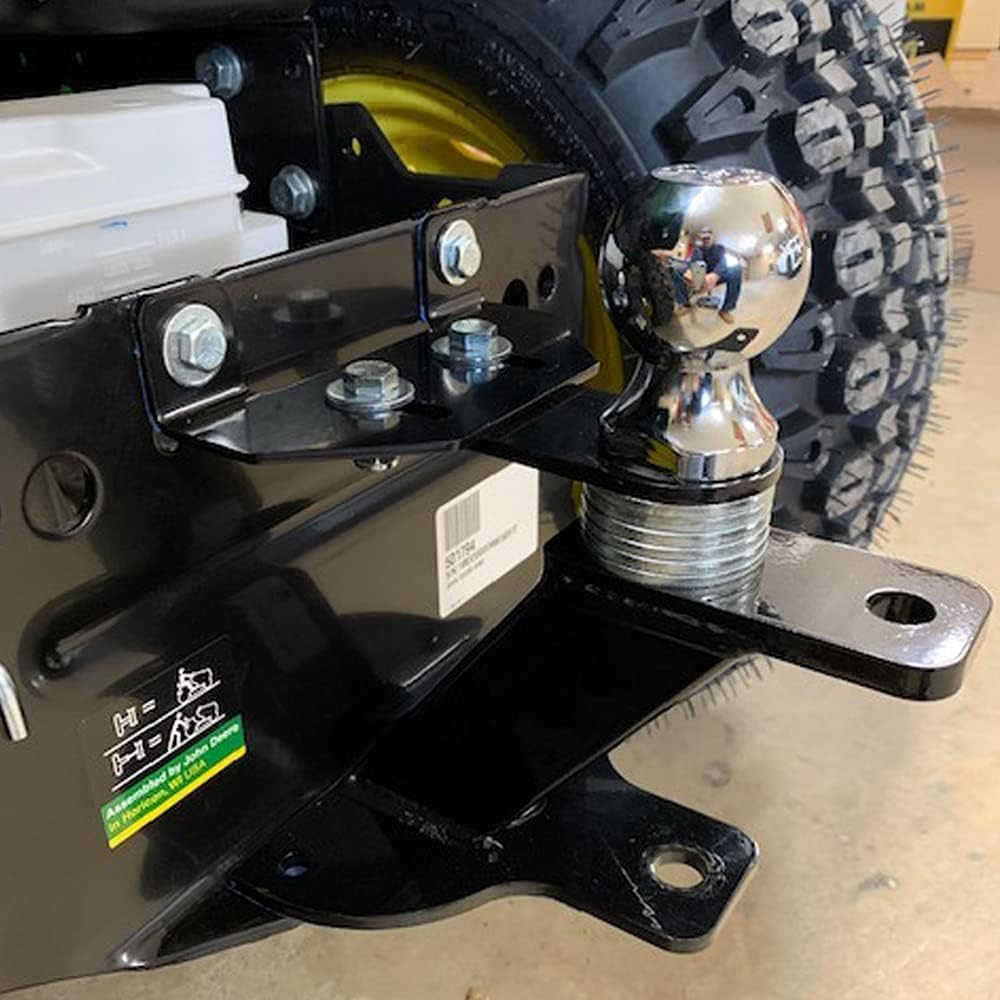ELITEWILL Zero Turn Lawn Mower Trailer Hitch Receiver 5" Rise Heavy Duty Universal Towing Hitch W969713