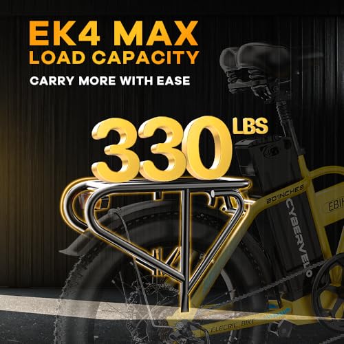 1000W Folding Electric Bike 48V 20.8AH Removable Battery 20" Fat Tire for Adults A175