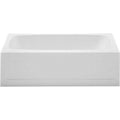 Aquatic 254027r Three Wall Alcove Fiberglass Soaking Tub - Shop Hardware Tools Online Store
