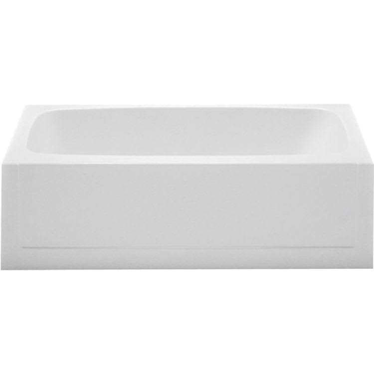 Aquatic 254027r Three Wall Alcove Fiberglass Soaking Tub - Shop Hardware Tools Online Store