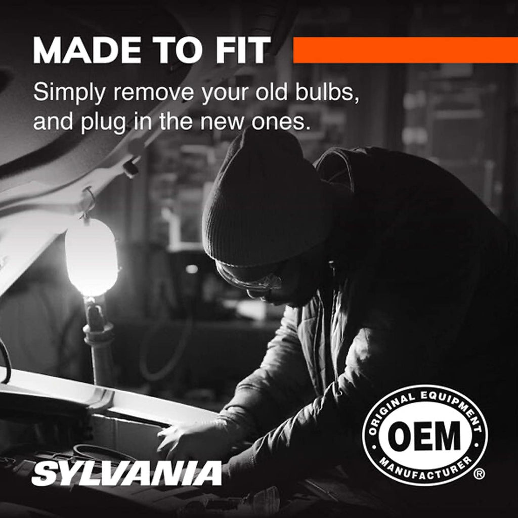SYLVANIA 9005 SilverStar Ultra Halogen Headlight Bulb, High Beam, Low Beam and Fog Replacement, Pack of 2 Y5230