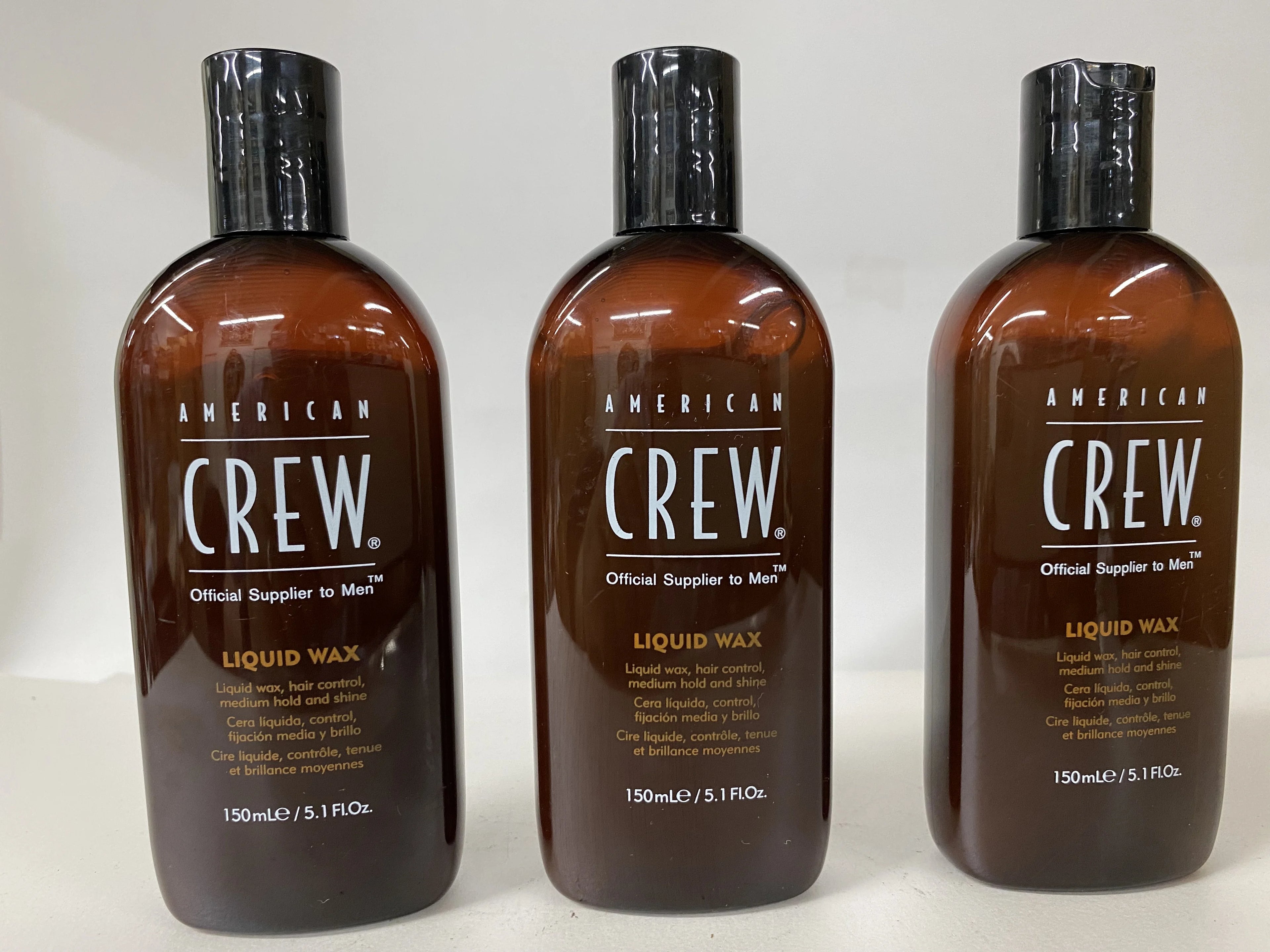 American Crew Liquid Wax 3 Pack, 5.1 fl oz O12925