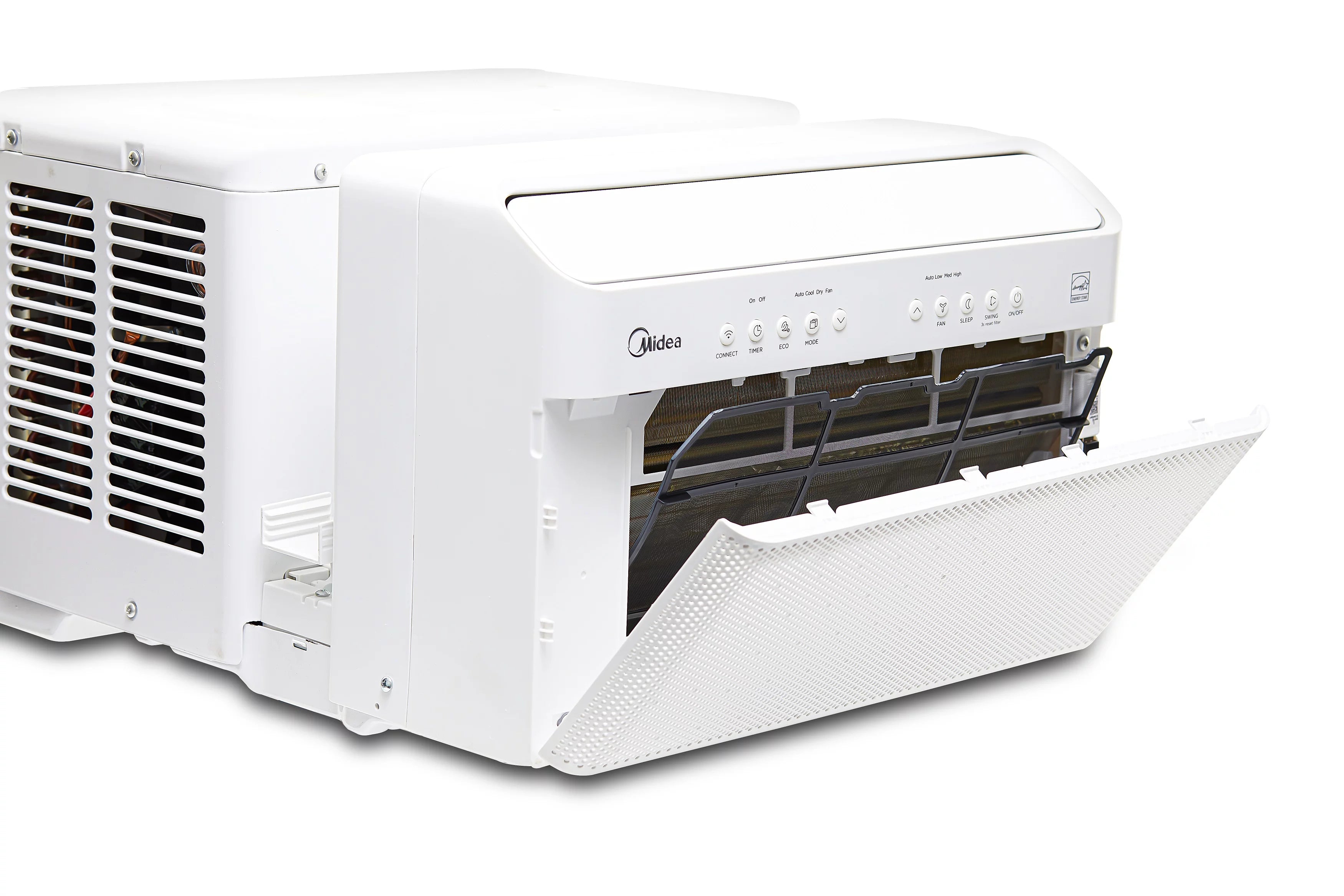 Midea 10,000 BTU Smart Inverter U-Shaped Window Air Conditioner, Refurbished M530