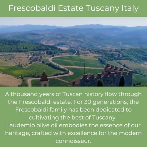 FRESCOBALDI Laudemio Extra Virgin Olive Oil, 16.9 FL Oz, Product of Tuscany, Italy R929847