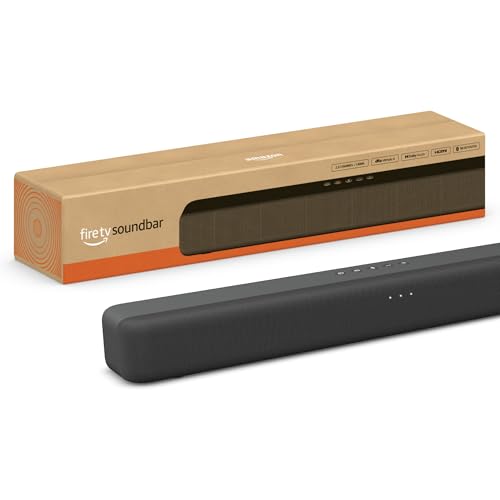 Amazon Fire TV Soundbar, 2.0 speaker with DTS Virtual:X and Dolby Audio B59799