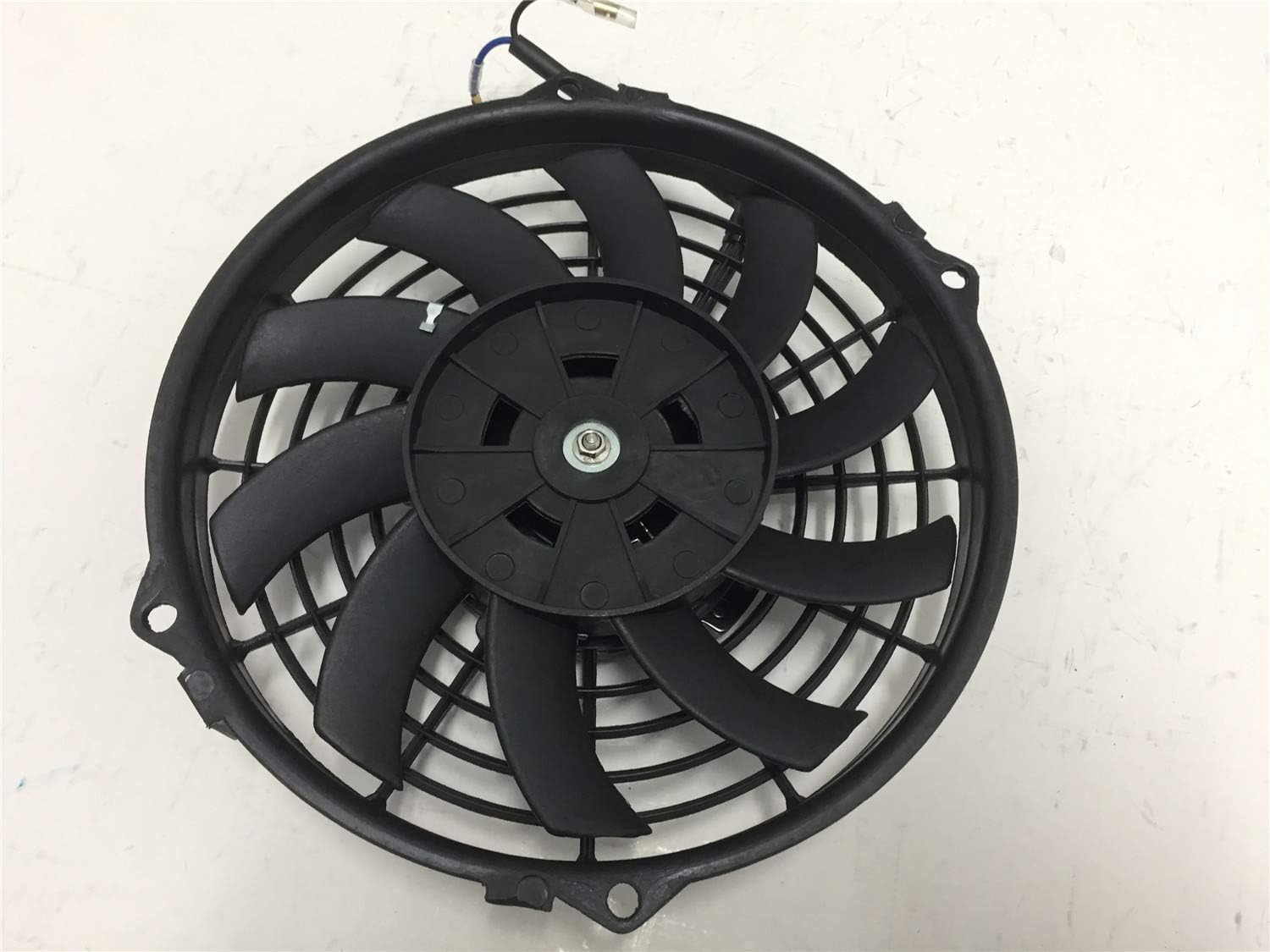 Radiator Cooling Fans 9 Inch Pull Push Slim Electric Fan with Mounting Kit, 2 Pack D7432
