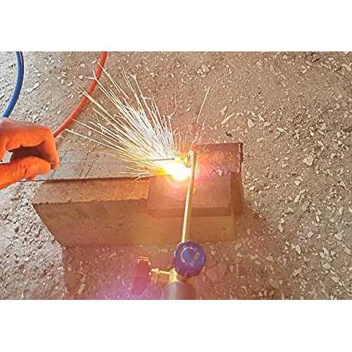RTMMFG Oxygen MAPP Torch Kit Portable Cylinder Metal Stand U101577