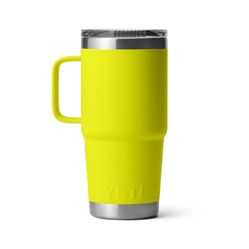 YETI Rambler 20 oz Stainless Steel Travel Mug with Stronghold Lid L9345