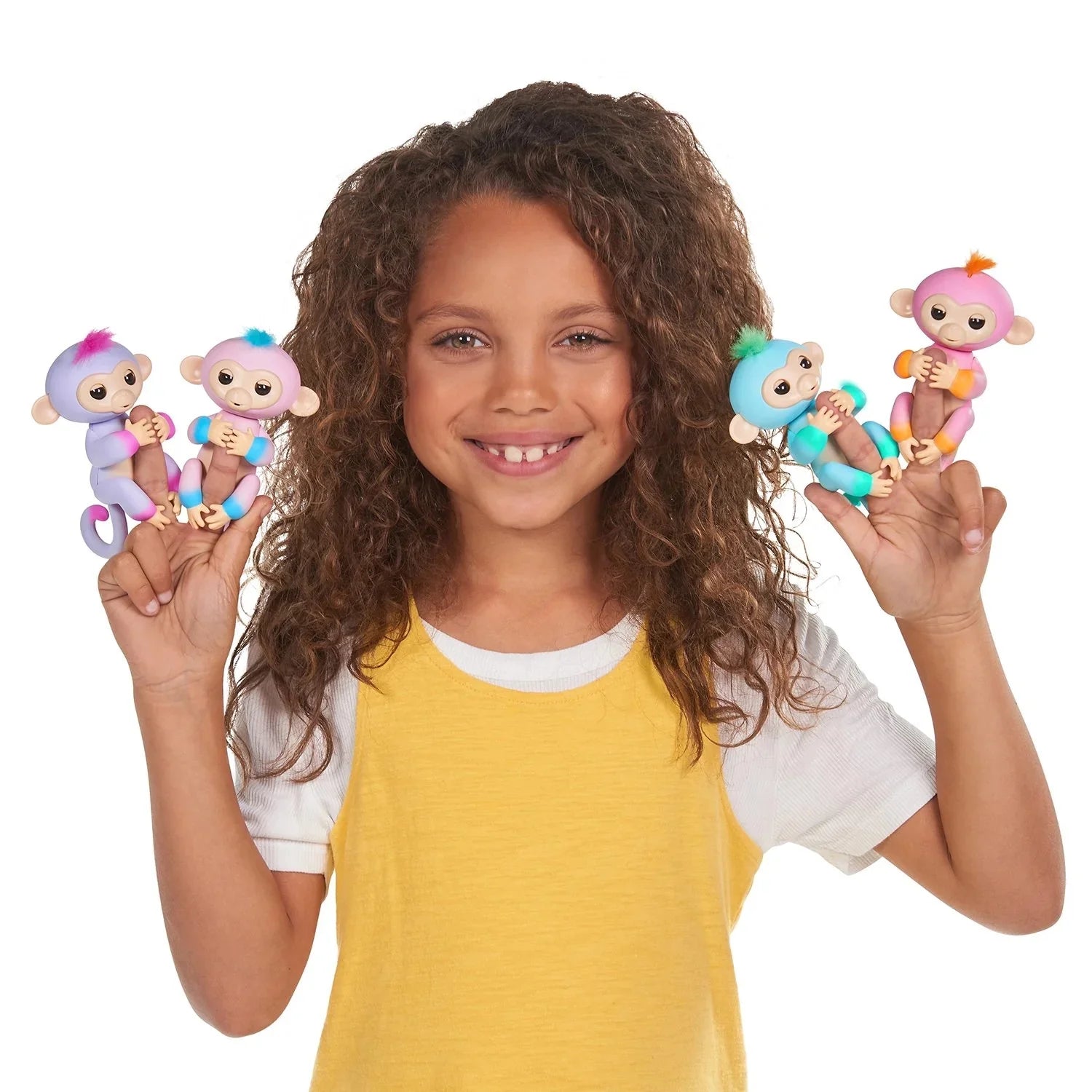 Fingerlings 2Tone Monkey Summer Interactive Pet by WowWee G9444