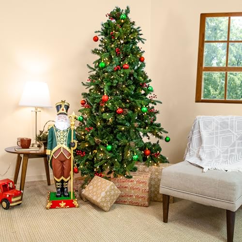 Sunnydaze 3ft Nutcracker Christmas Decoration Polyresin Indoor Outdoor Statue J988408