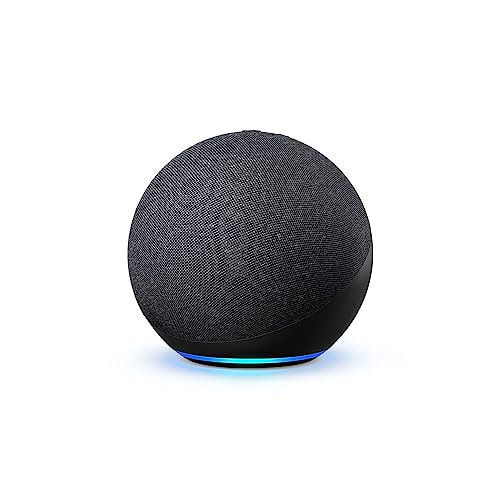 Amazon Echo Alexa speaker with premium sound, Charcoal M86777