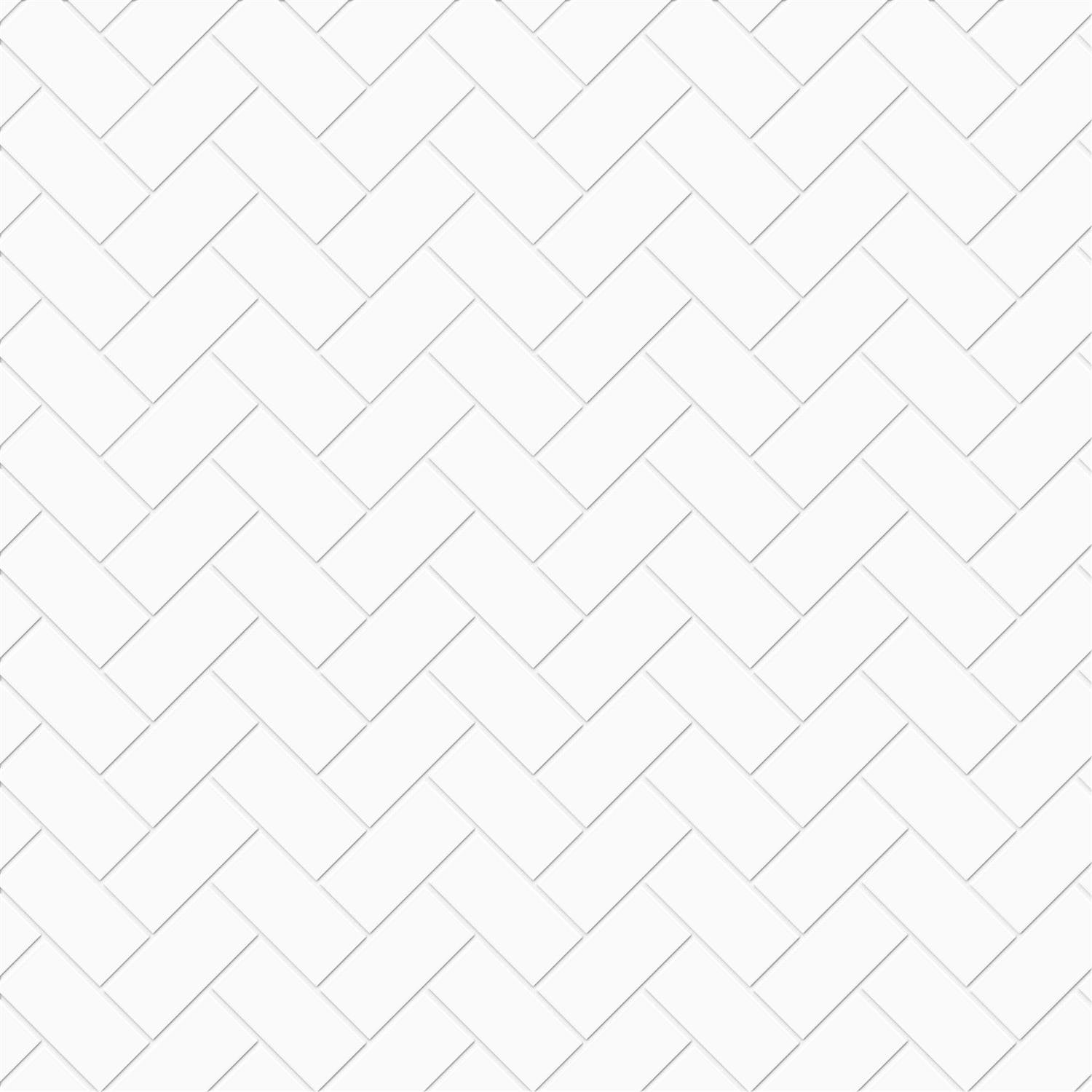 Satori Hudson 11-in x 11-in Glossy Porcelain Herringbone Subway Wall Tile - Shop Hardware Tools Online Store