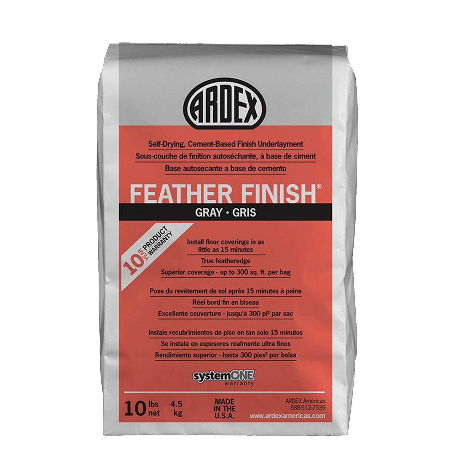 Ardex Feather Finish Self-Drying Cement Based Bag 10 lbs - Shop Hardware Tools Online Store