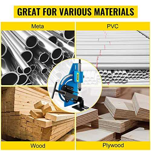 VEVOR Tube Notcher Kit 60 Degree with Bi-Metal Hole Saw C5037