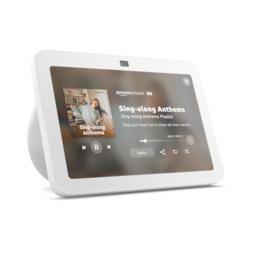 Amazon Echo Show 8 Glacier White with Spatial Audio and Alexa V426