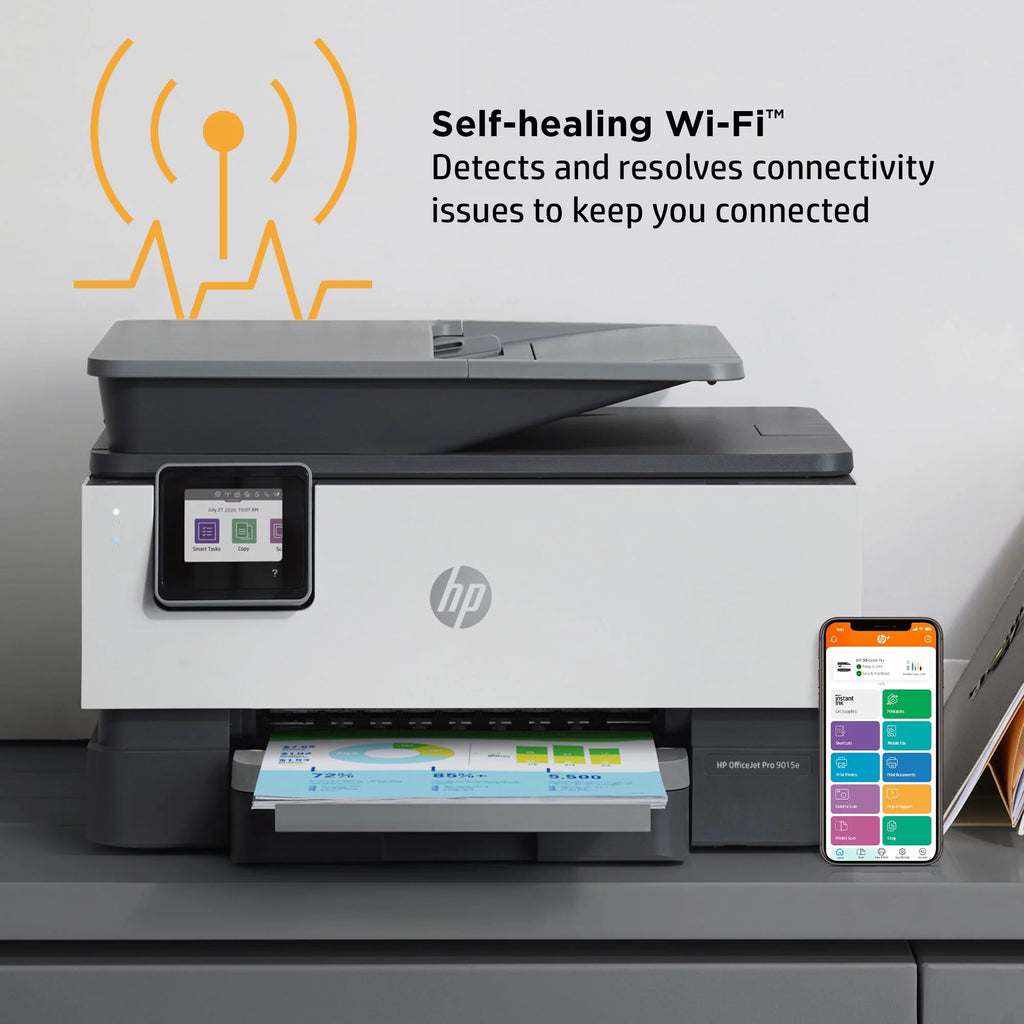 HP OfficeJet 9025e All-in-One Wireless Color Inkjet Printer A43863
