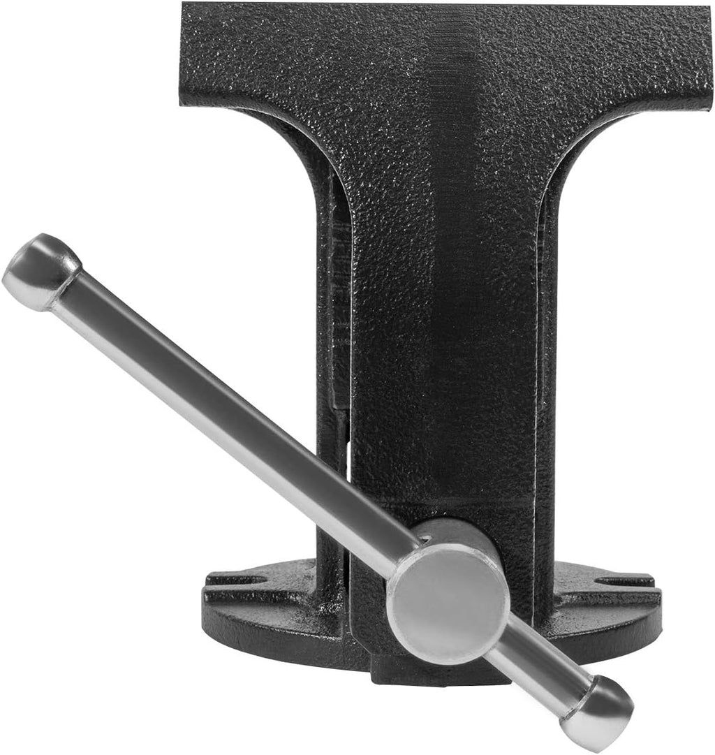 Stark 2-in-1 Tow Hitch Truck Vise 6" with Bench Mount, Grey B547