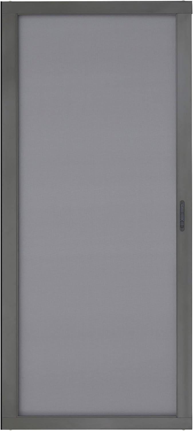 K.D. Heavy Duty Aluminum Sliding Patio Screen Door Kit（36"x96", White)-2.5" Frame