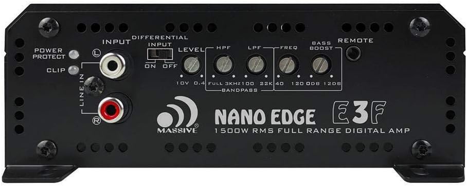 Massive Audio E3 Nano Edge Series Monoblock Car Amplifier C226544