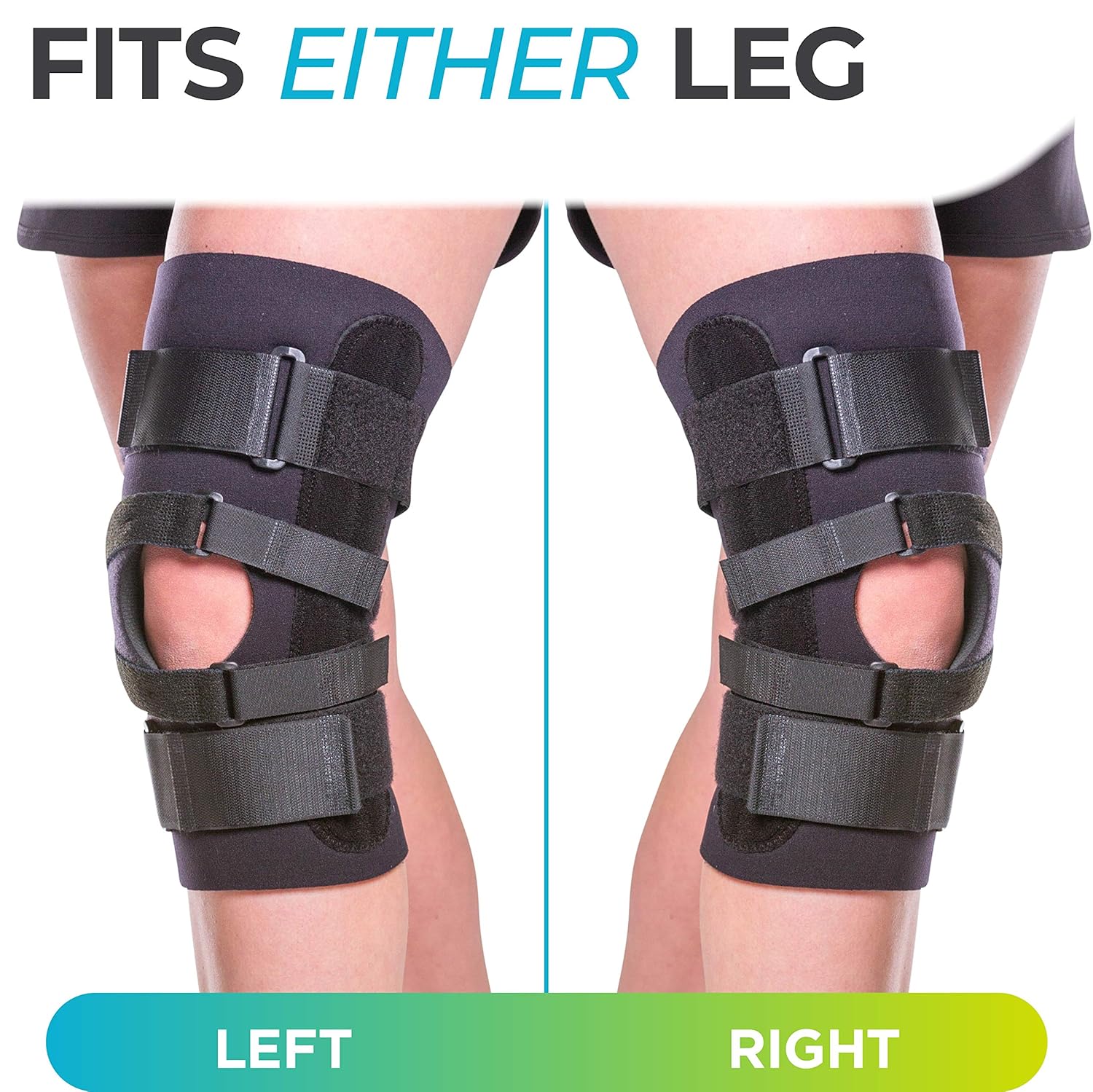 BraceAbility J Patella Knee Brace 4XL Pack of 2 K7863