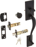 Kwikset 800HELIP-514S Hawthorne Single Cylinder Exterior Handleset Smart Key Iron Black Finish