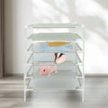 6-Layer Stackable Mesh Clothes Drying Rack Sweater Drying Holder Lay Flat Dryer