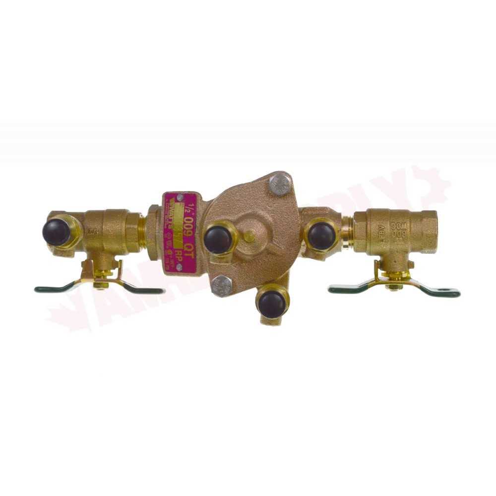 Watts 1/2 009-QT Backflow Preventer E931295