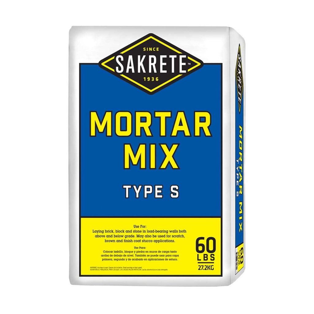 Sakrete 60 lb. Type S Mortar Mix - Shop Hardware Tools Online Store