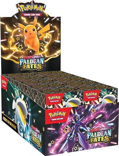 POKEMON TCG Scarlet and Violet Paldean Fates Booster Bundle S9250